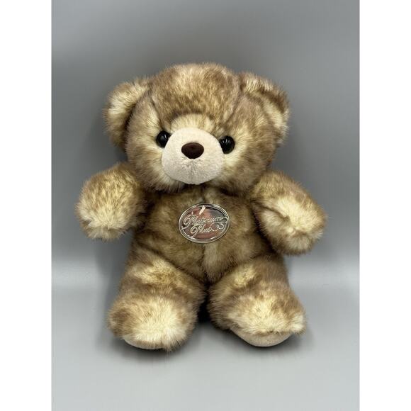 Main Joy Limited Platinum Plus Teddy Bear Plush 10” Stuffed Animal Vintage - Picture 2 of 9